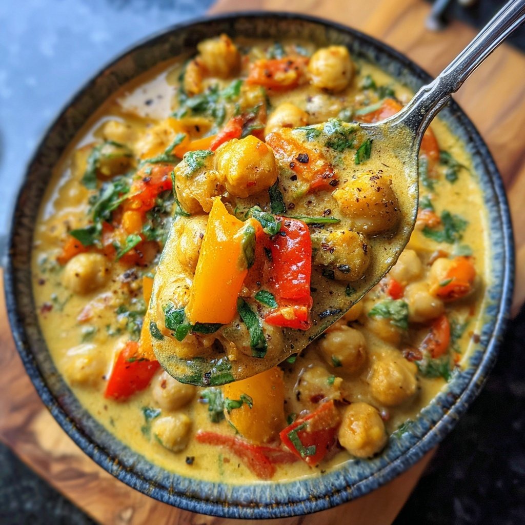 Jamaican Coconut Chickpea Stew