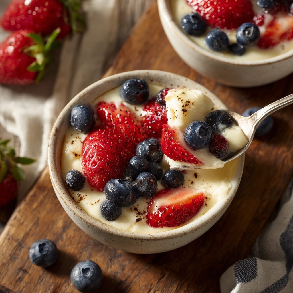 Vanilla Berry Yogurt Breakfast Cups