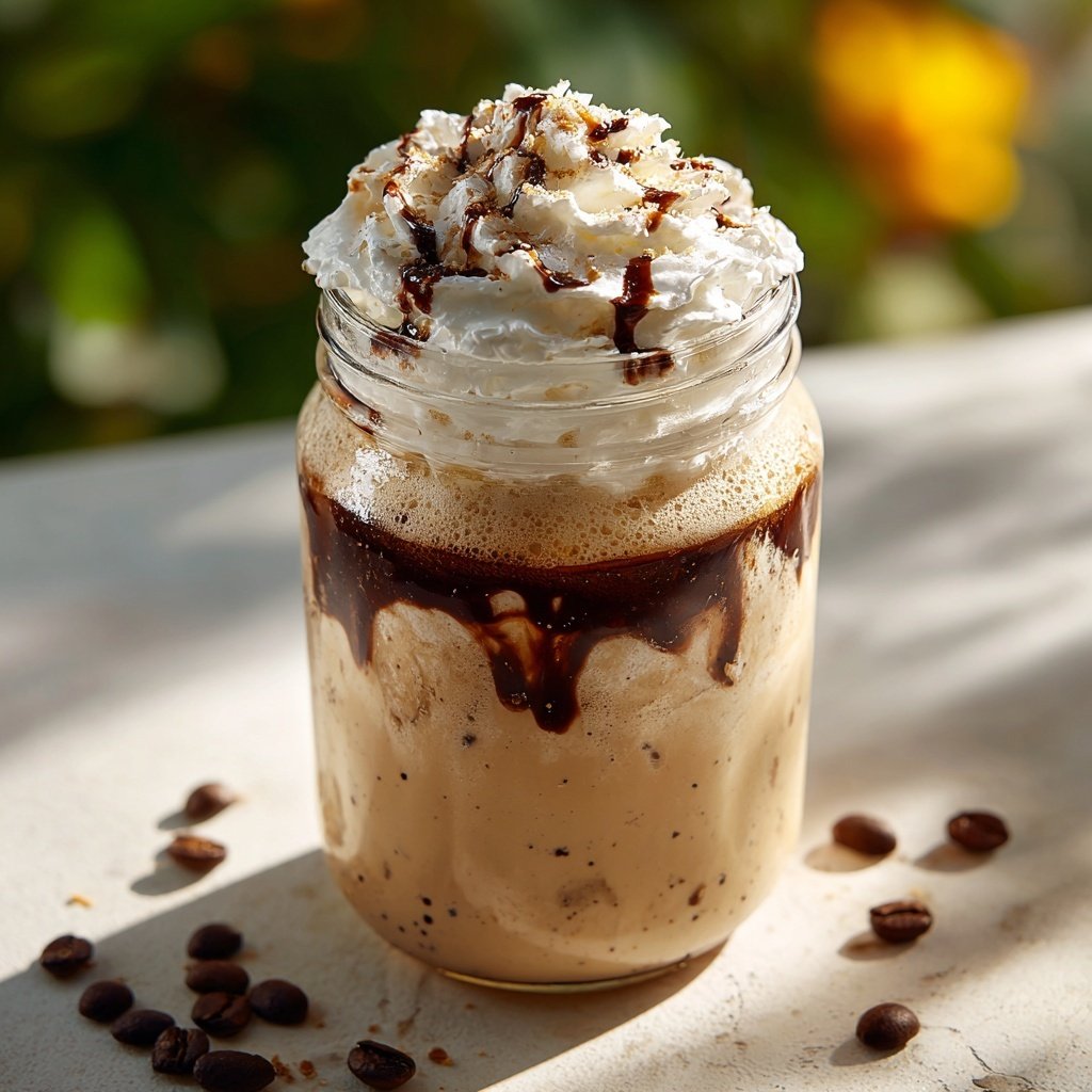 Vanilla Bean Cold Brew Frappe