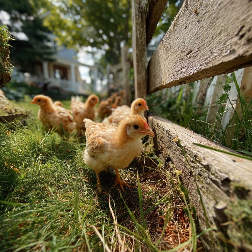 Small Backyard Chicken Run