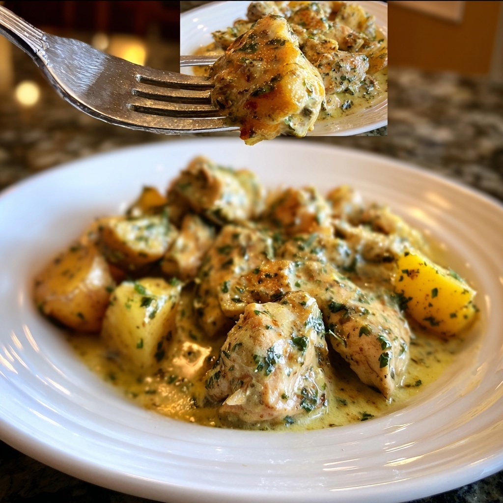 Creamy Herb Chicken And Potatoes