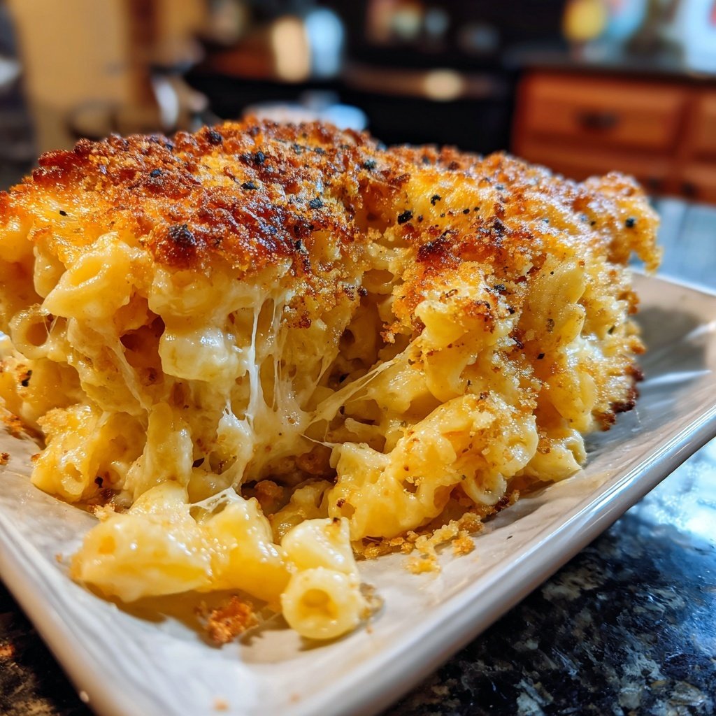 Comfort Food Baked Mac And Cheese