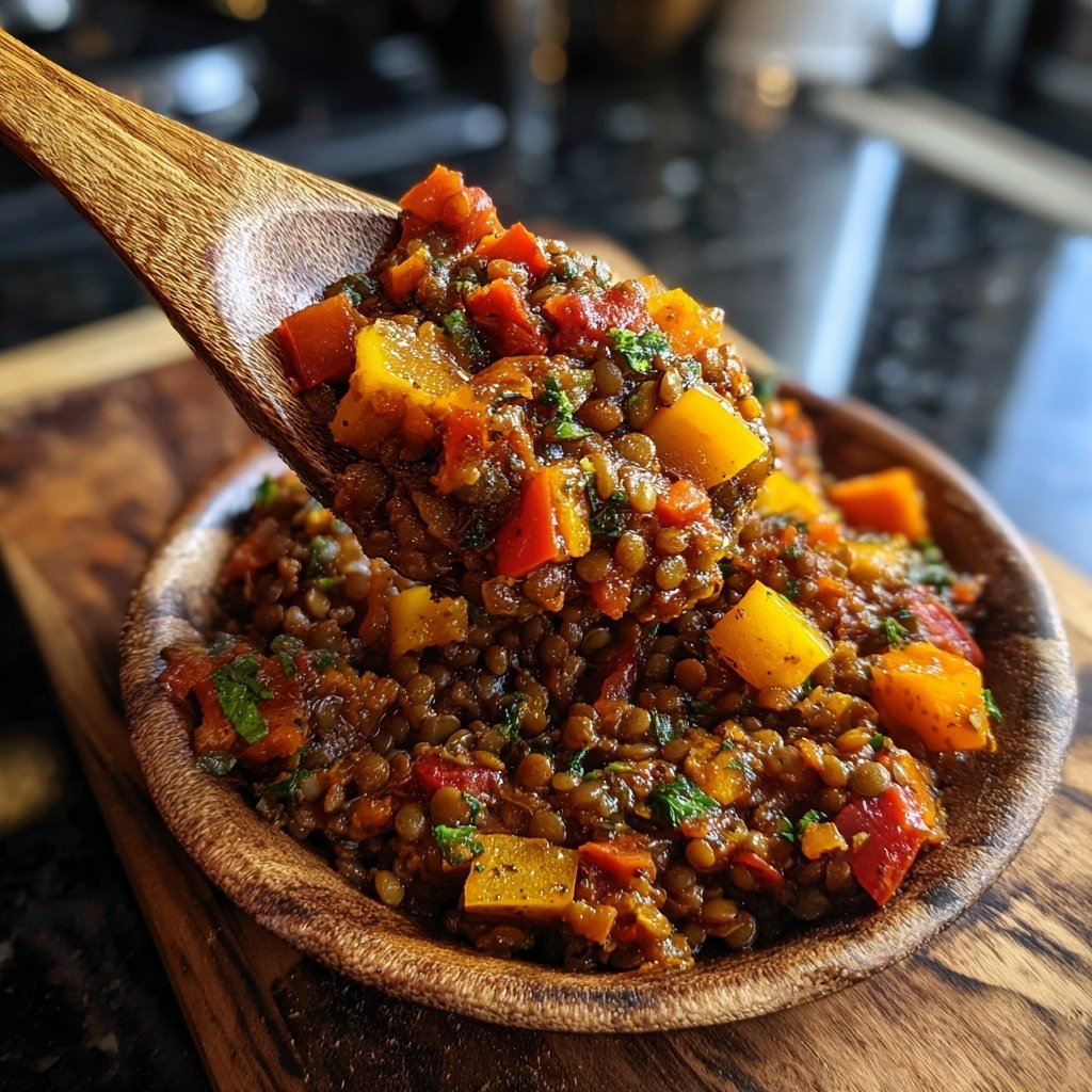 Smoky Lentil Veggie Bowl