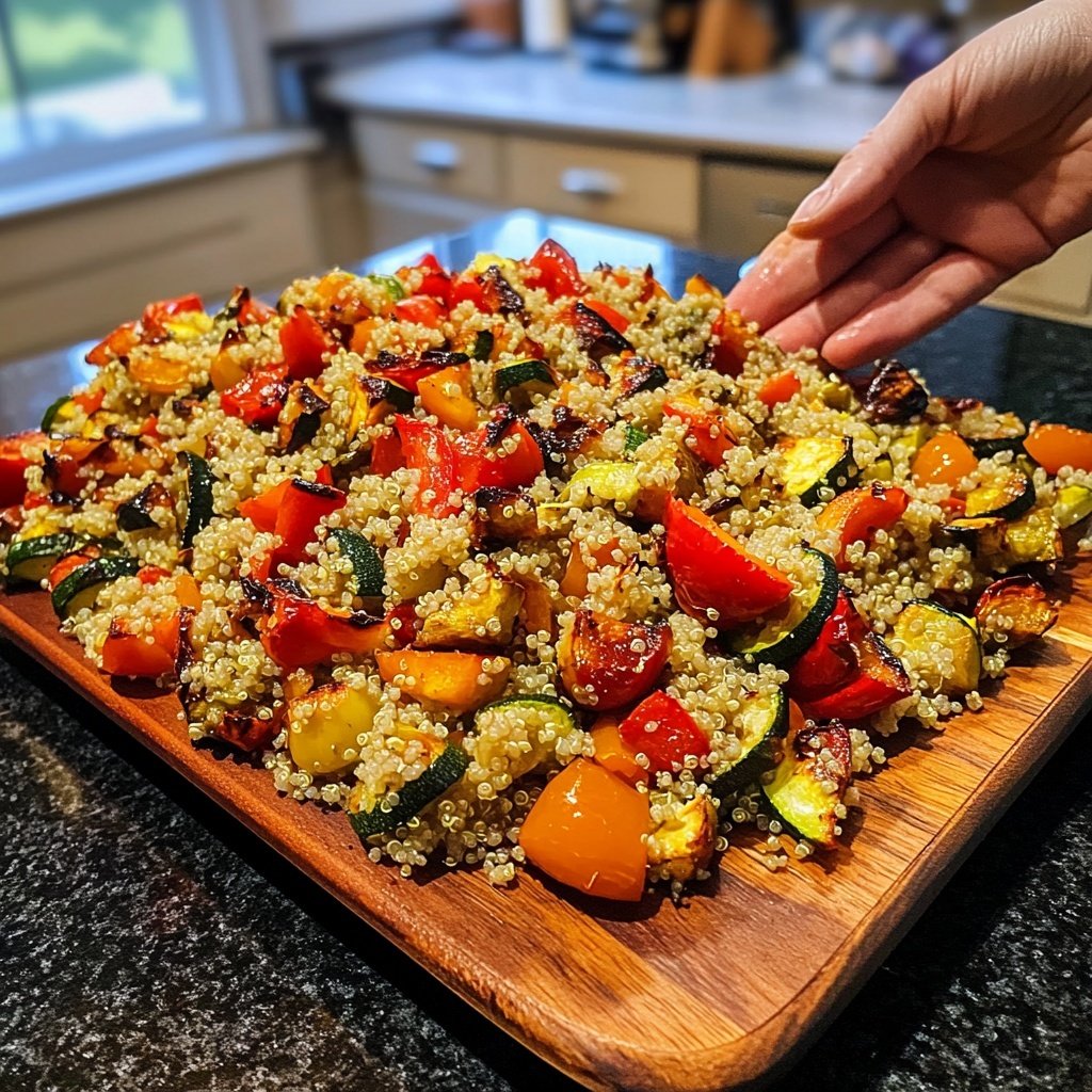 Healthy Roasted Veggie Quinoa Bowl