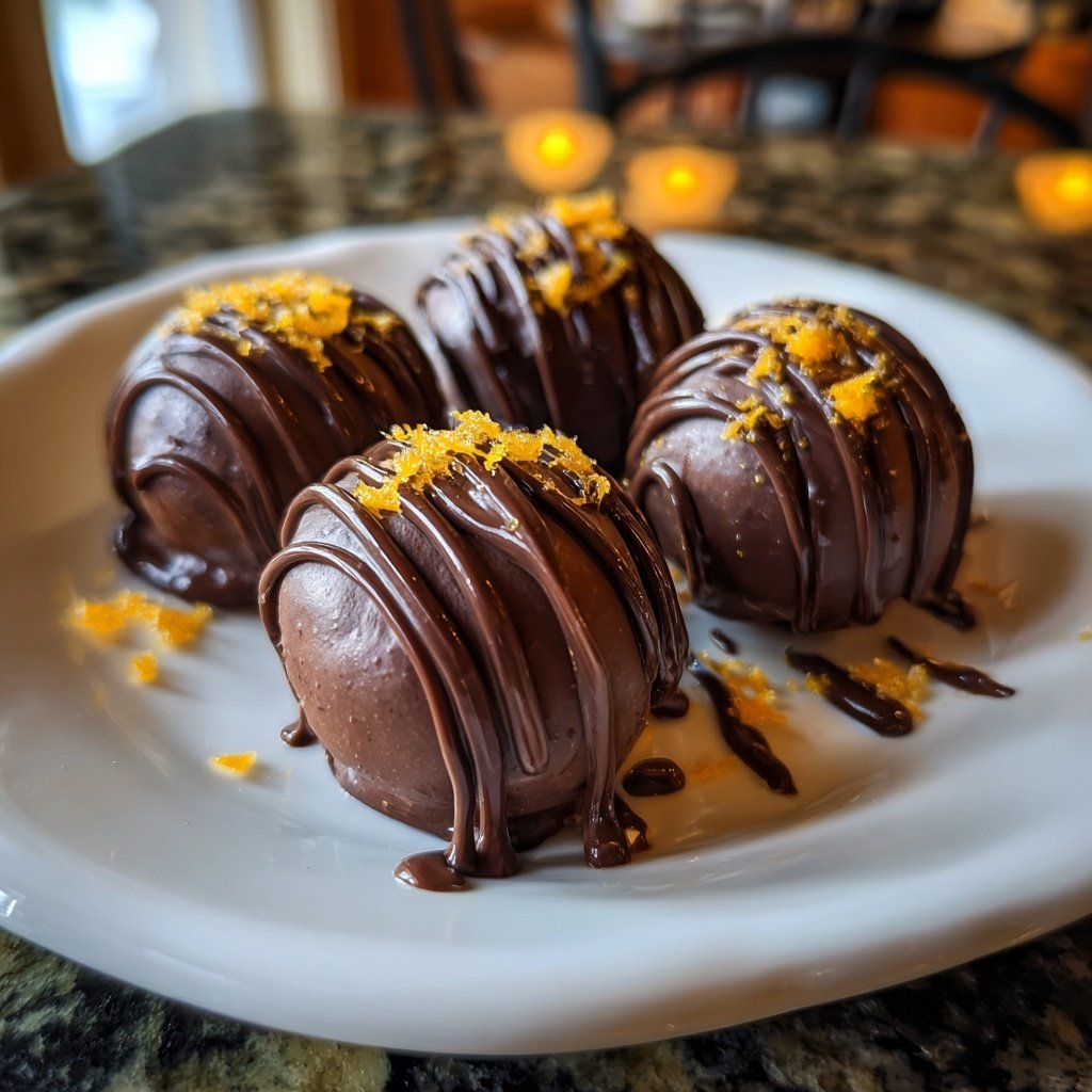 Chocolate Orange Truffles