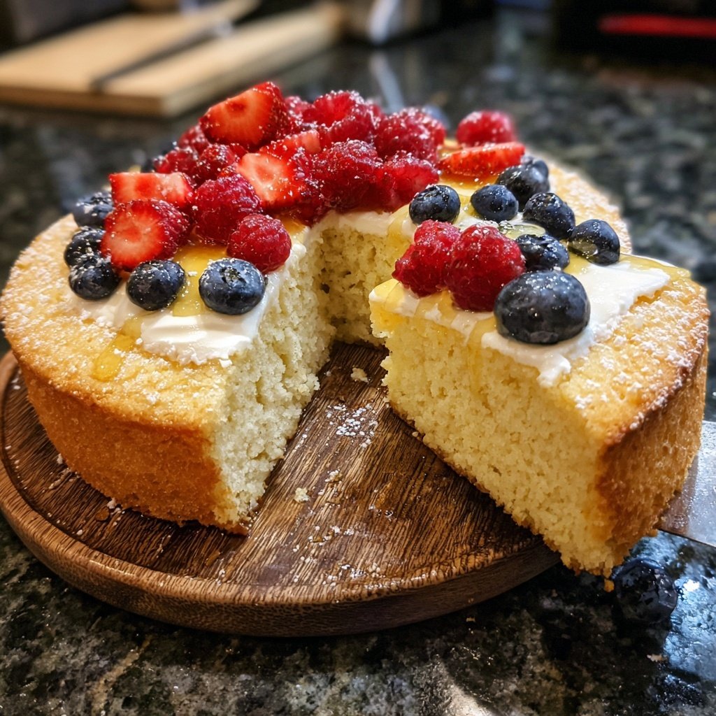 Vanilla Yogurt Snack Cake
